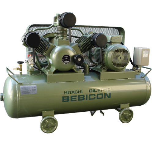 Hitachi Bebicon Air Compressor 15HP, 8Bar, 385kg 11OP-8.5GA5A - Click Image to Close